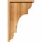 Ekena Millwork New Brighton Rough Sawn Corbel w/Backplate, Western Red Cedar, 6"W x 14"D x 22"H COR06X14X22NEB01RWR - alternate 3